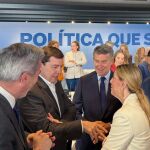 Mañueco conversa con Feijóo, Moreno, Rueda y Guardiola antes del Comité Ejecutivo Nacional del PP