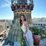 Eva Longoria y sus looks en Madrid.