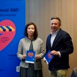 Adolfo Sainz y María Petit presentan el i Congreso del Comercio de Castilla y León