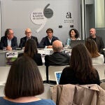 Rueda de prensa de presentación del Eje Cultural San Fernando, hoy en el Instituto de Cultura Juan Gil-Albert