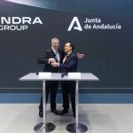Andalucía e Indra fomentarán la I+D+I y el desarrollo tecnológico en el sector de la defensa 