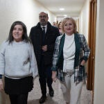 La consejera Leticia García visita la cooperativa Panacea en Ponferrada junto al alcalde Marco Morala