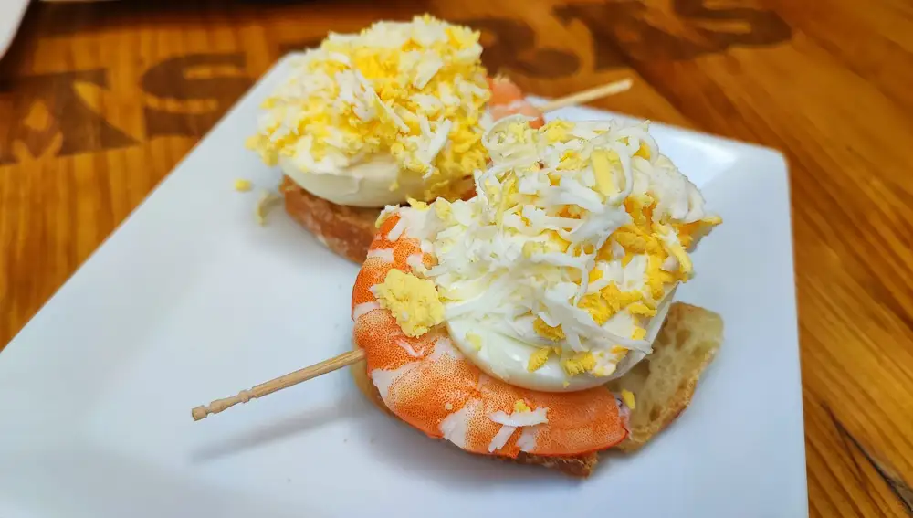 Bilbainito, uno de los 'pintxos' más famosos del País Vasco