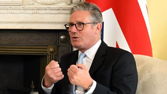 Swedish Prime Minister Ulf Kristersson visits Downing Street in London