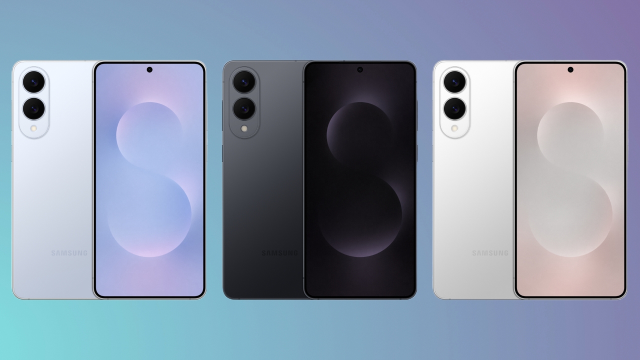 Samsung Galaxy S25 Edge en sus tres colores
