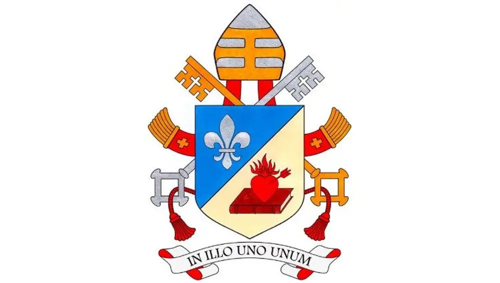 Escudo y lema Papa León XIV