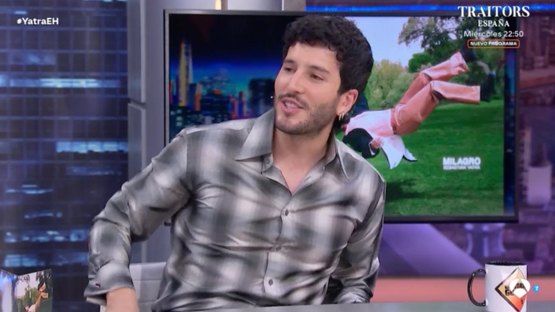 Captura de Sebastián Yatra en 'El Hormiguero'