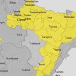 Aviso amarillo en Aragón 