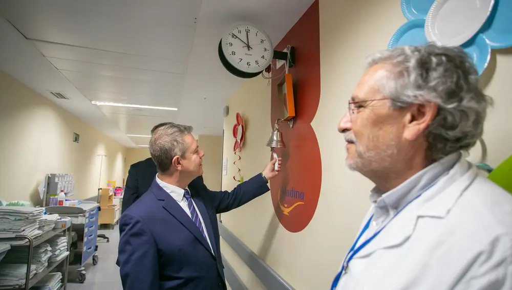 Inauguración de los espacios decorados en la zona pediátrica del Hospital Universitario de Toledo por la Fundación Aladina