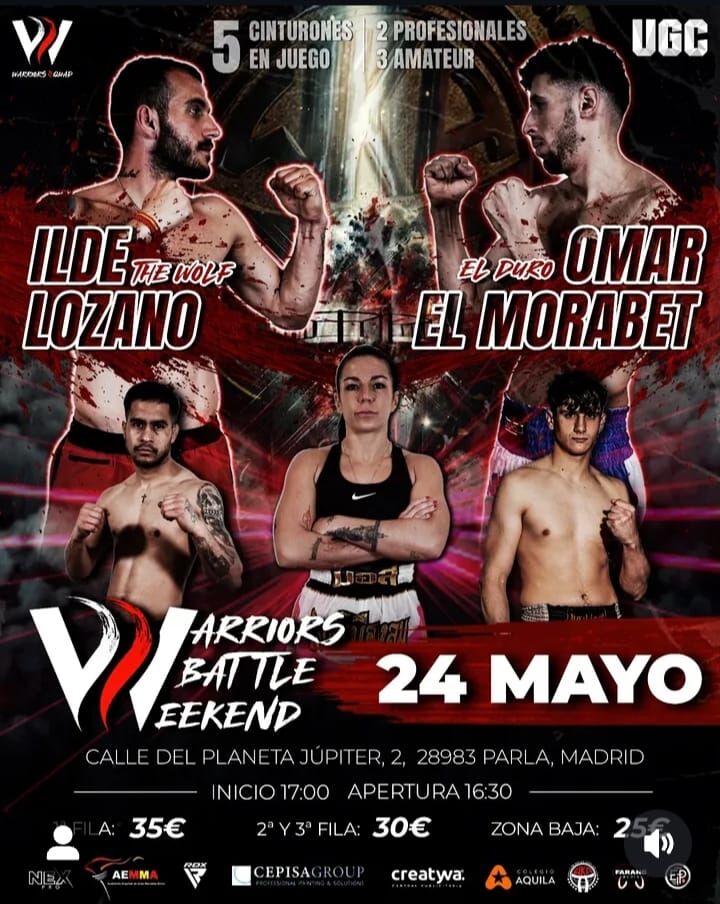 Cartel de la velada