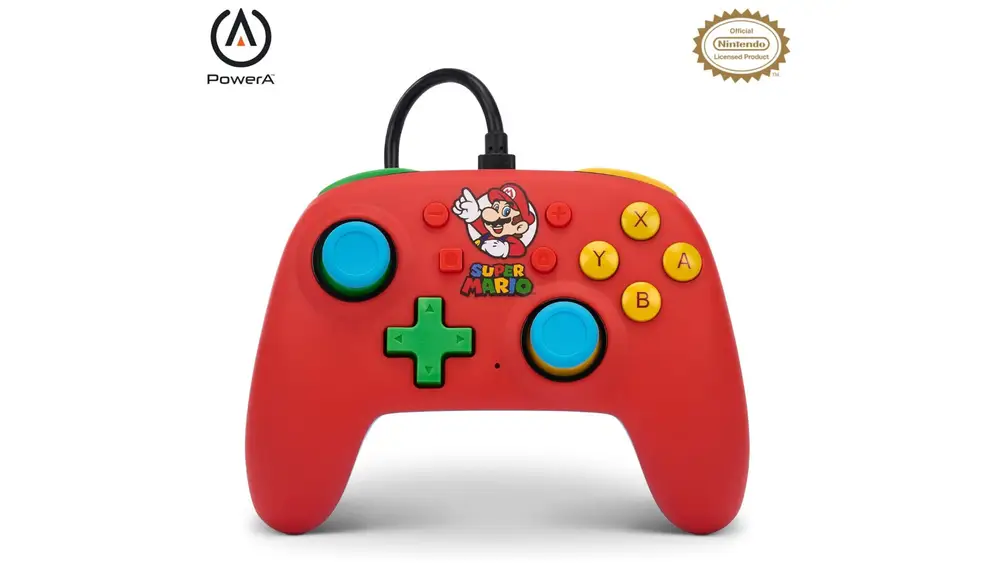 Este mando para Nintendo Switch tiene licencia oficial de Nintendo