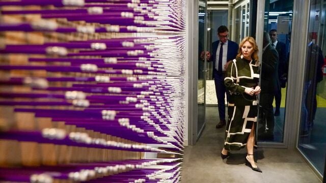 La consejera andaluza de Economía, Carolina España, visitó las instalaciones de la empresa Accenture