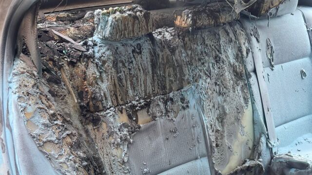 Los héroes de Canillas que salvaron a la pequeña Lucía (4 años) de un coche en llamas