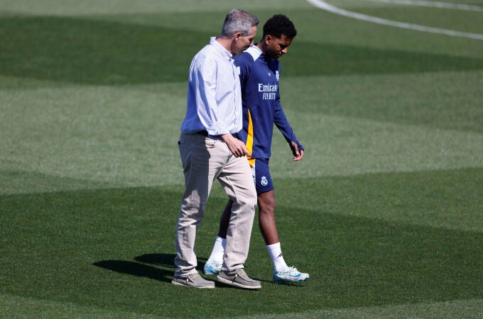 Entrenamiento del Real Madrid