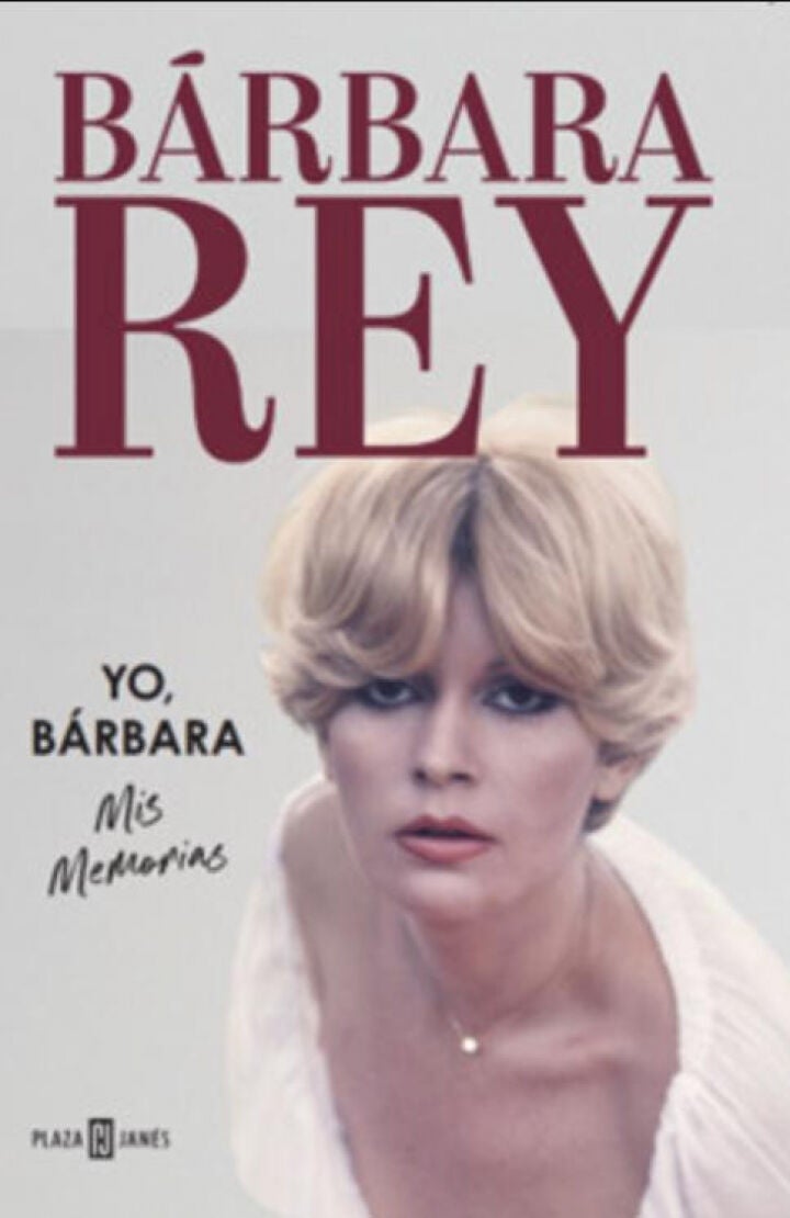 Portada del libro de memorias de Bárbara Rey