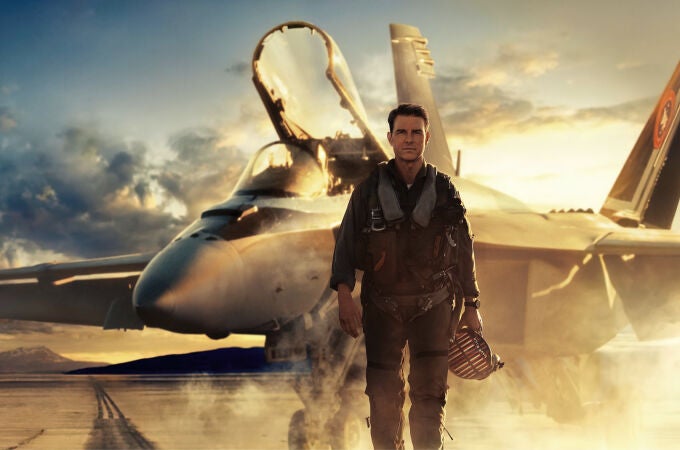 Tom Cruise despegó hacia la fama mundial con 'Top Gun'