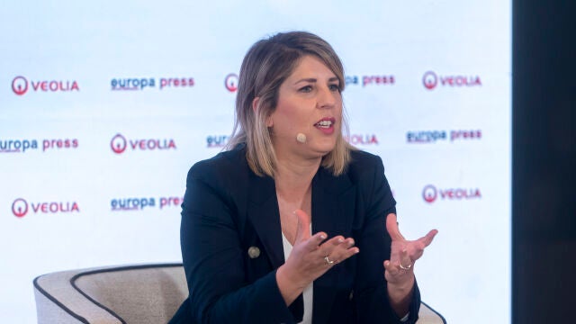 La alcaldesa de Cartagena, Noelia Arroyo, protagoniza un encuentro informativo de Europa Press 