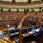 Pleno en el Congreso de los Diputados.