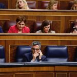 Pleno en el Congreso de los Diputados. Félix Bolaños.