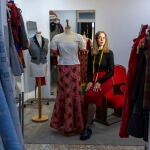 Taller de trajes de chulapa en Madrid.