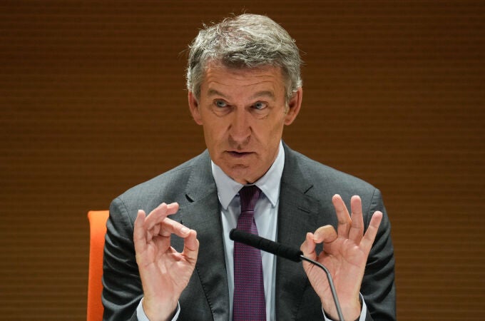  Alberto Núñez Feijóo pronuncia la conferencia 'Una España que vuelva a funcionar'