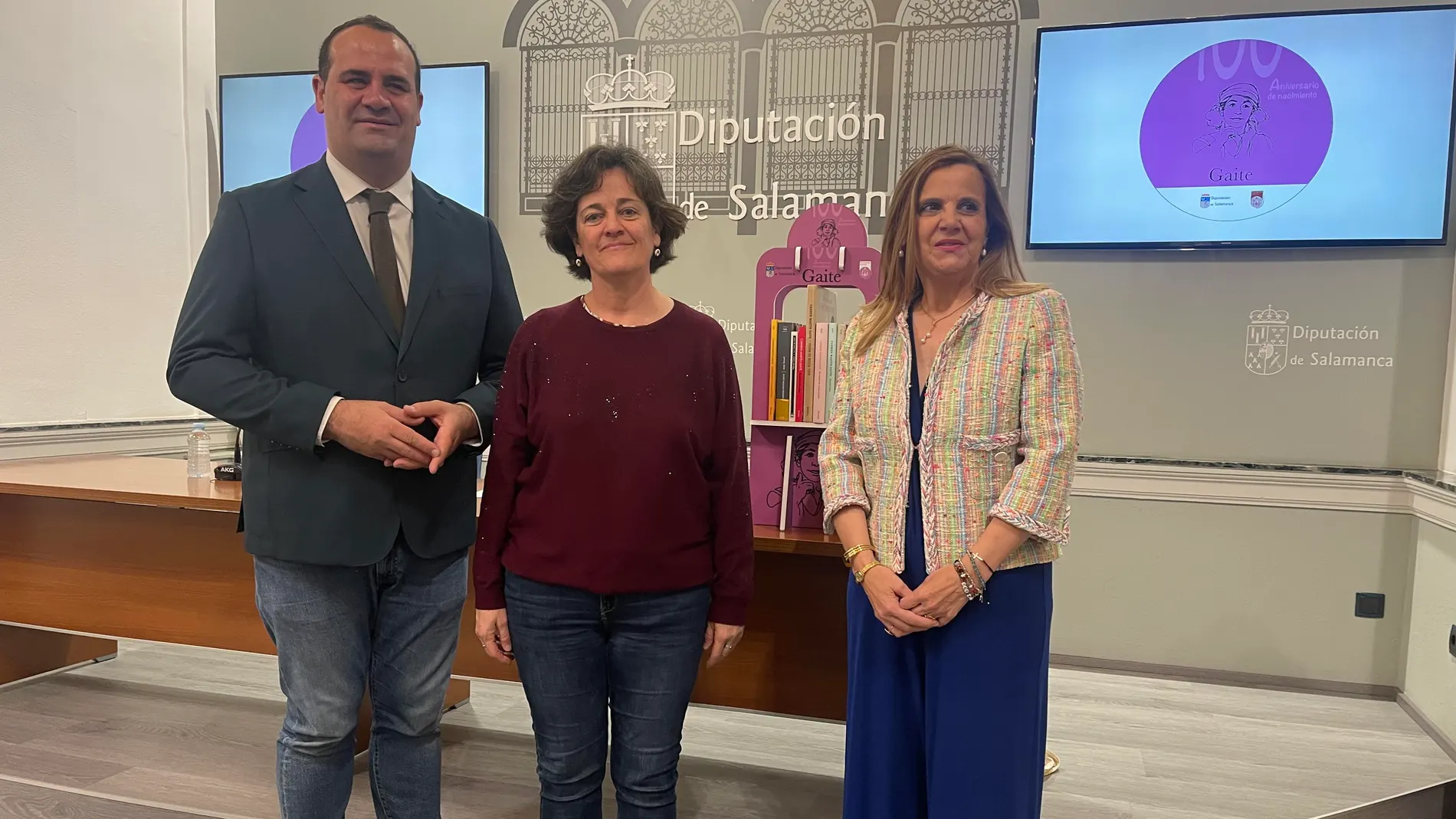 David Mingo, Esther del Brío y Susana García Herruzo presentan las actividades