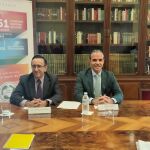 Los doctores José Luis Andréu y Marcos Paulino, durante la presentación del 51º Congreso Nacional de la SER