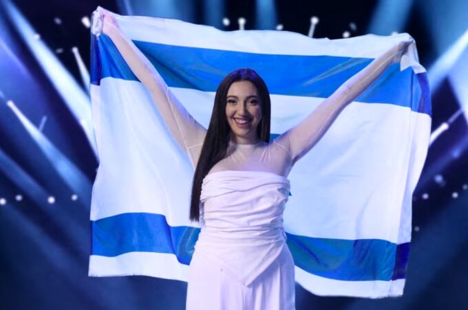 La representante de Israel ensaya entre abucheos: preparada "para todo lo que pueda pasar" en Eurovisión 2025