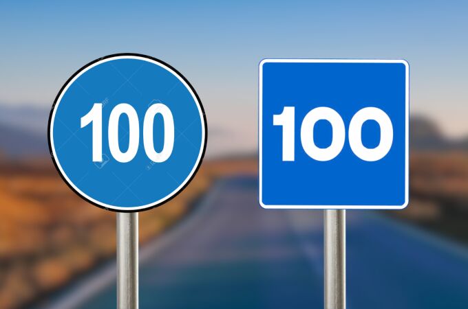¿Cuál es la diferencia entre estas dos señales? Muchos españoles no la saben