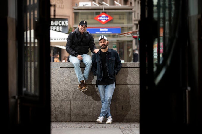 Alberto Utrera junto a Juan Dávila