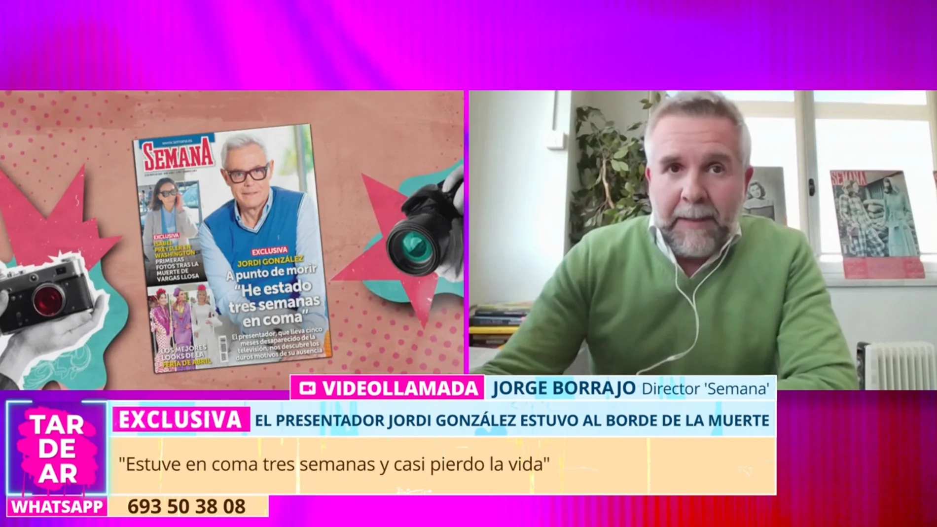 Captura del programa 'TardeAR'