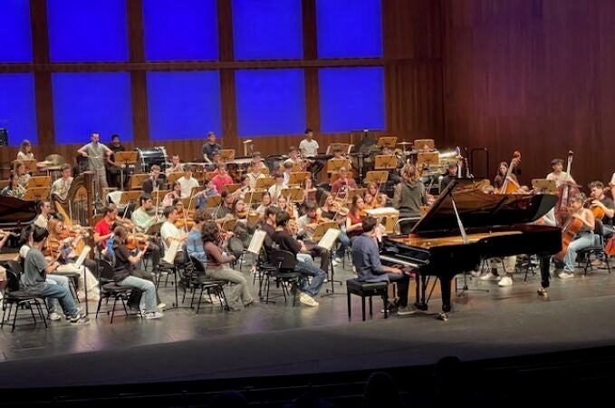 Imagen del ensayo de la JORCAM en El Escorial