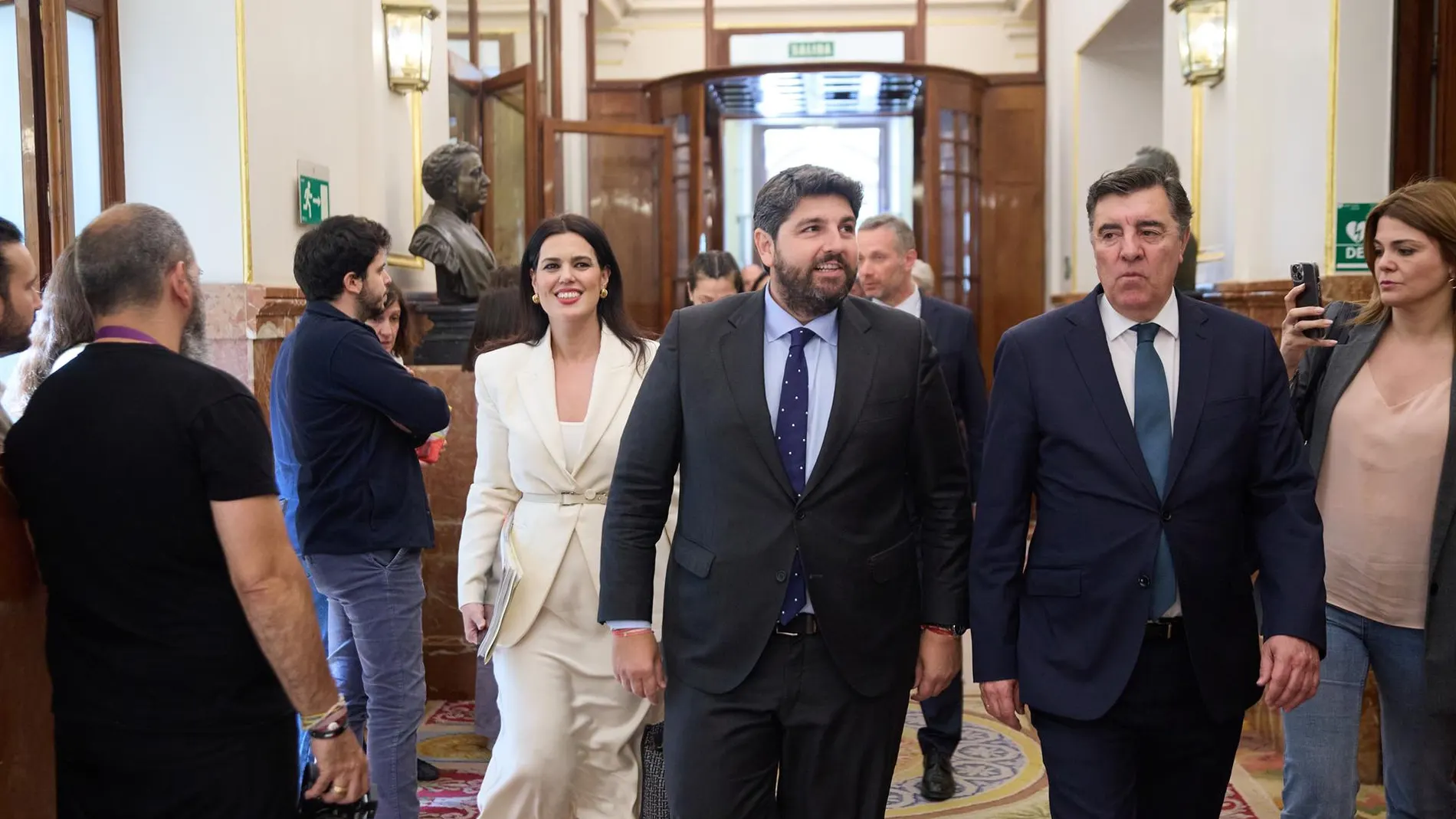 MURCIA.-López Miras defiende en Congreso mantener el Tajo Segura: "No abandonemos el consenso mientras no encontremos uno mayor"