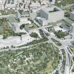 Panorámica de lo que será la futura Ciudad de la Salud