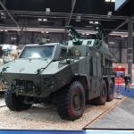 El carro de combate 6x6 presentado en Feindef