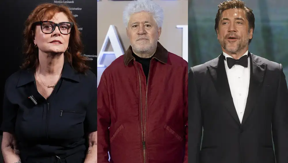 Almodóvar, Bardem Susan Sarandon, Richard Gere y otros 380 artistas piden que Cannes no silencie el "horror" de Gaza