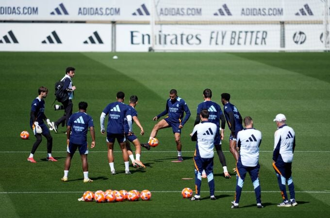 Real Madrid training day in Madrid