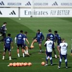 Real Madrid training day in Madrid