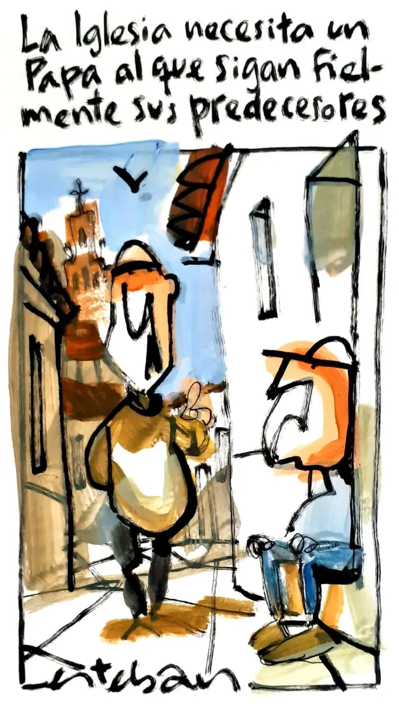 La viñeta de Esteban: 14 mayo 2025