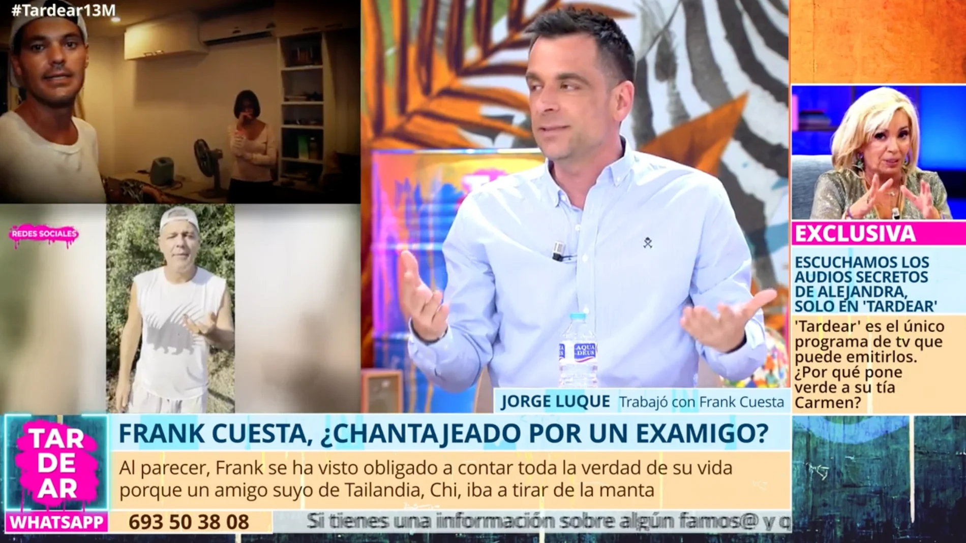Captura de Jorge Luque en 'TardeAR'