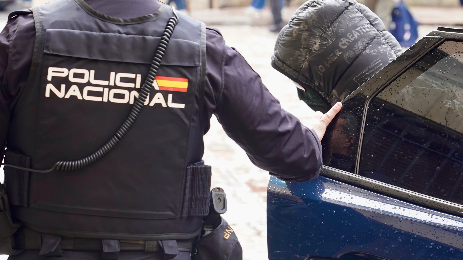 La acusada entrando en los juzgados