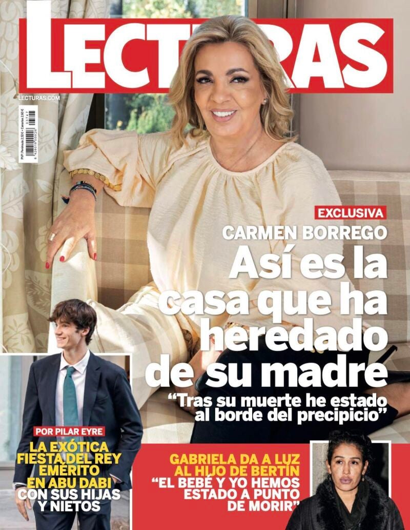 Carmen Borrego en la portada de la polémica