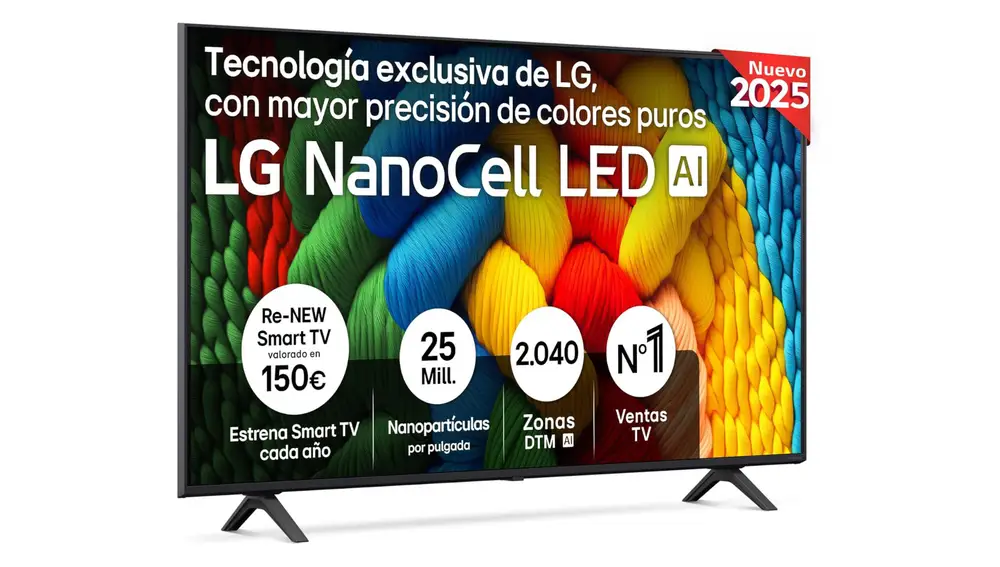 Este Smart TV lleva webOS 25