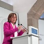 La consellera de Territorio, Vivienda y Transición Ecológica y portavoz de la Generalitat, Sílvia Paneque, en una rueda de prensa tras el Consell Executiu de este martes