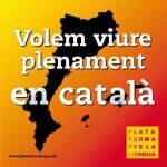 Cartel d ela entidad independentista 