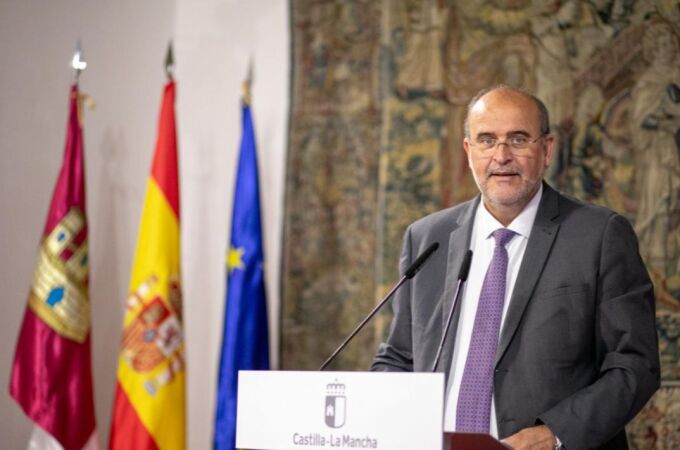 El vicepresidente primero de Castilla-La Mancha, José Luis Martínez Guijarro