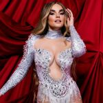 El look de Melody en Eurovisión.