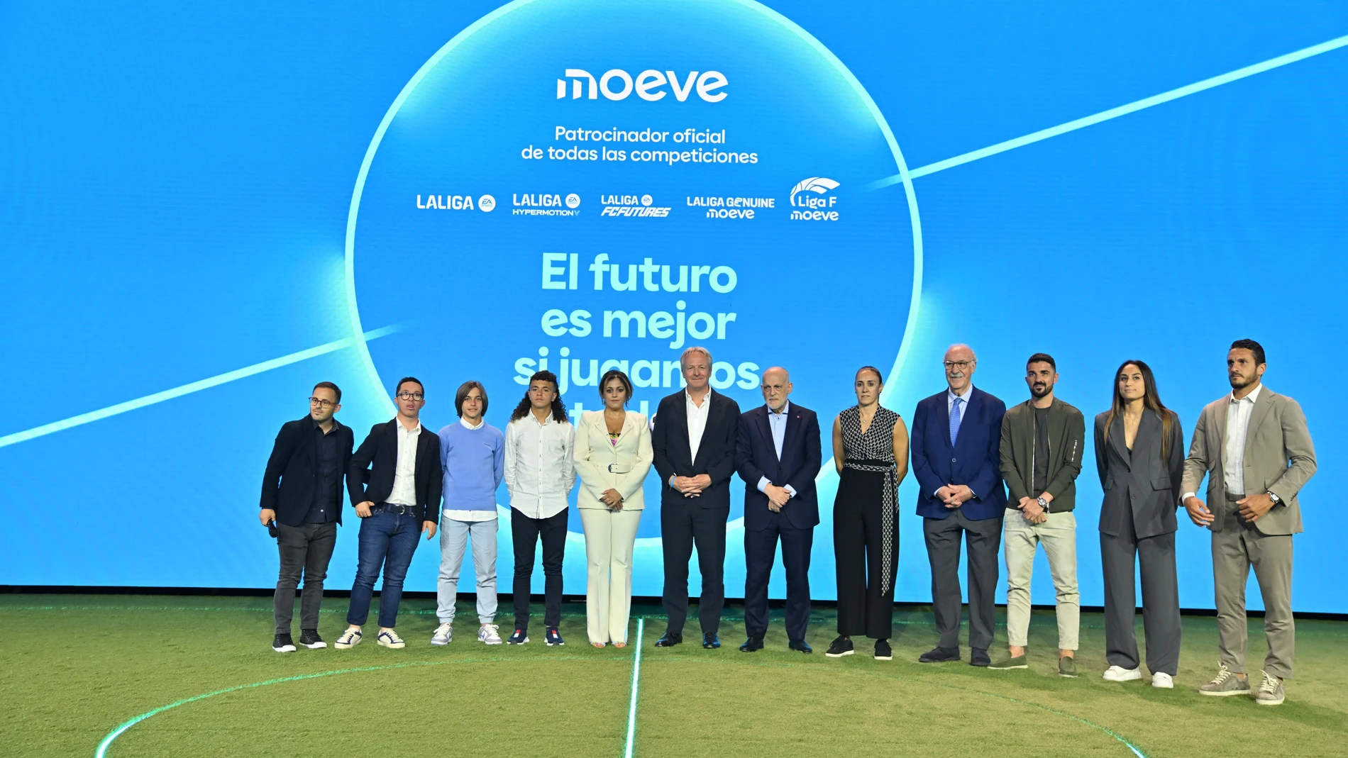 Moeve patrocinará por primera vez en su historia todas las competiciones de LALIGA y Liga F para destacar la suma de todos como valor de un futuro mejor