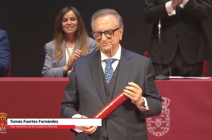 Tomás Fuertes, hijo adoptivo de la Ciudad de Murcia