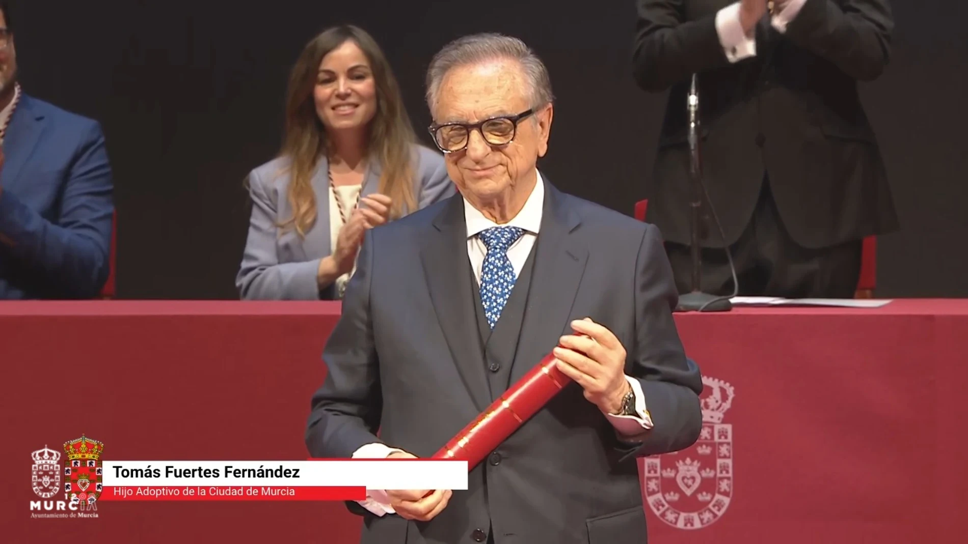 Tomás Fuertes, hijo adoptivo de la Ciudad de Murcia
